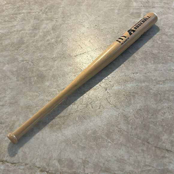 Miniature McDonalds Toby Clark Baseball Bat - Picture 1 of 3